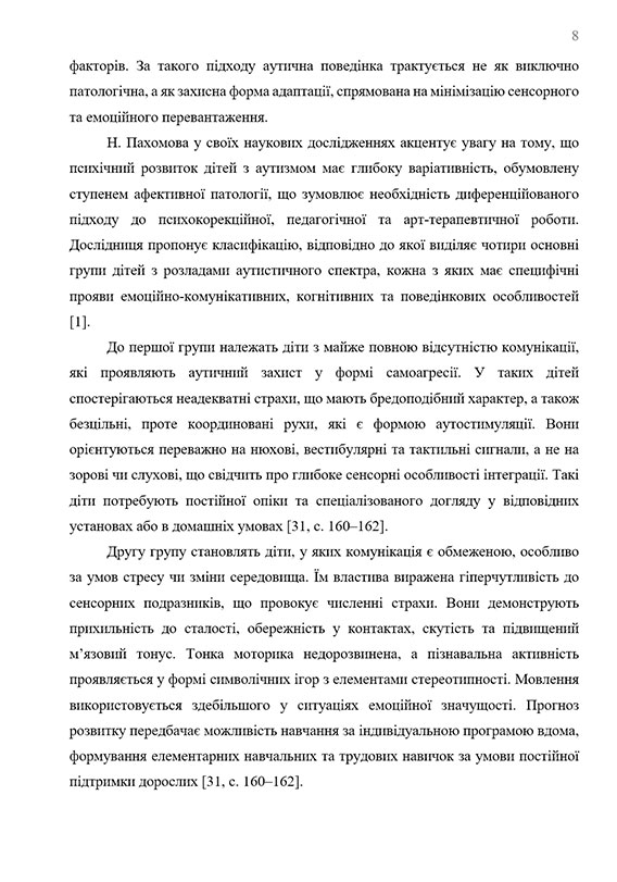 Образец оформления обзора исследователей в тексте дипломной работы