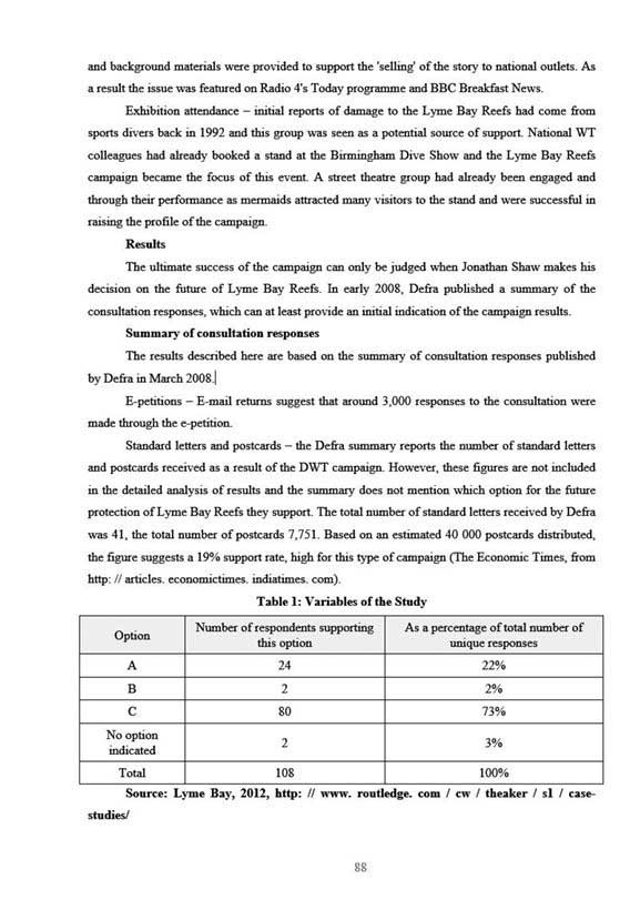 Образец оформления таблицы в англоязычной дипломной работе