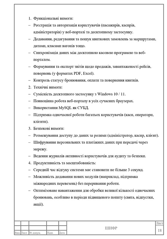 Образец оформления списков в курсовой работе с рамками - Страница 1