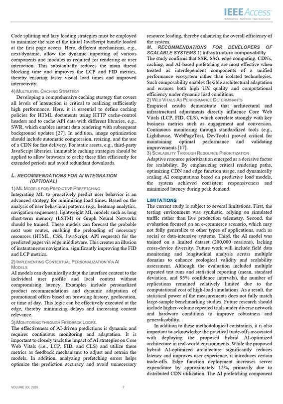Образец оформления рекомендаций к исследованию в тексте научной статьи стандарта IEEE