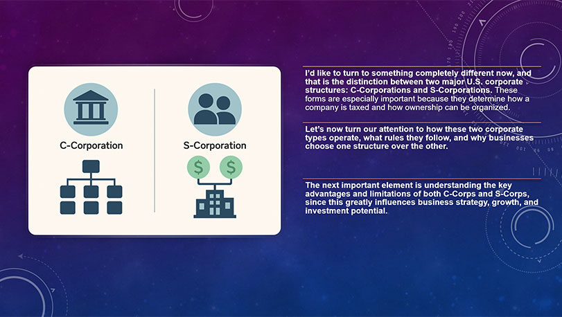 Образец оформления презентации на английском - схема
